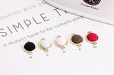 Alloy Double Hanging Round Earrings Solid Thousand Bird Eardrop Pendant
