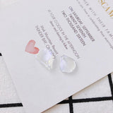 Multicolor Acrylic Petal Earring Charms 20pcs