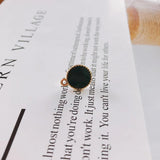 Alloy Round Pendant Charms DIY Jewelry Earring Accessories