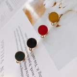 Alloy Round Pendant Charms DIY Jewelry Earring Accessories