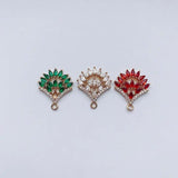 Retro Palace Wind Apricot Leaf Earrings Pendant Accessories