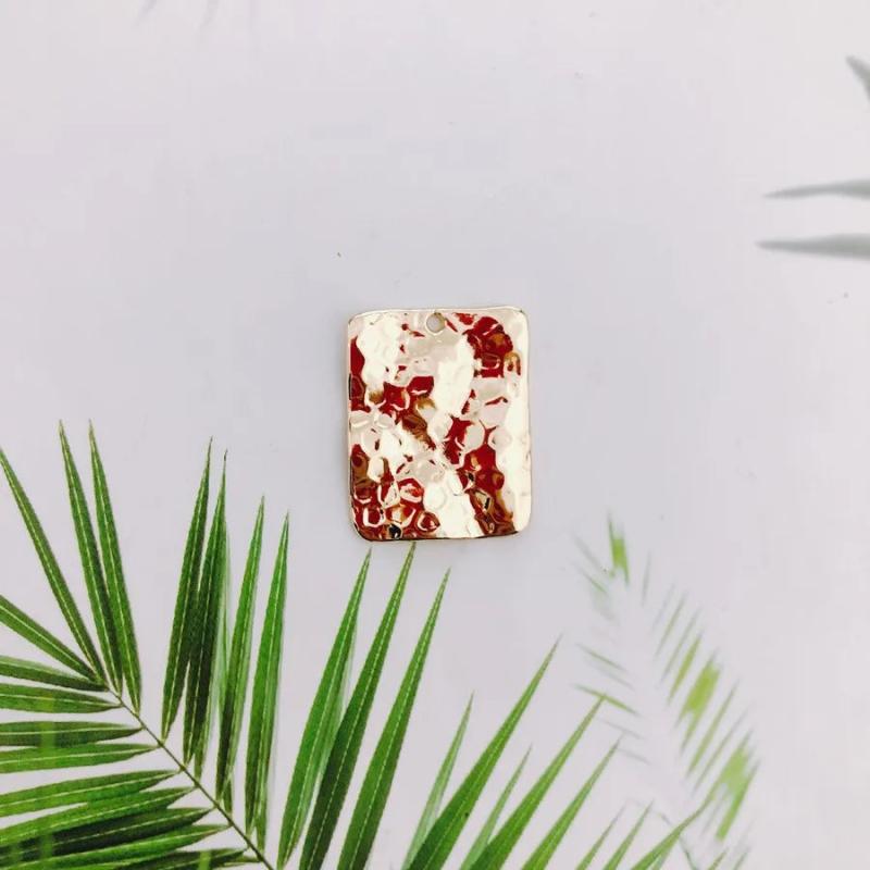 8pcs Alloy Gold Earrings Supplies for DIY Jewelry