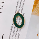 Alloy Dripping Oil DIY Jewelry Earring Accessories