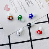 DIY Mushroom Pendant Jewelry Accessories Materials