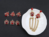 DIY Red Facebook Jewelry Trickle Sound Material for Earrings