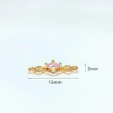 10pcs KC Rhinestone Eardrop Crystal Pendant Charms DIY Jewelry Component
