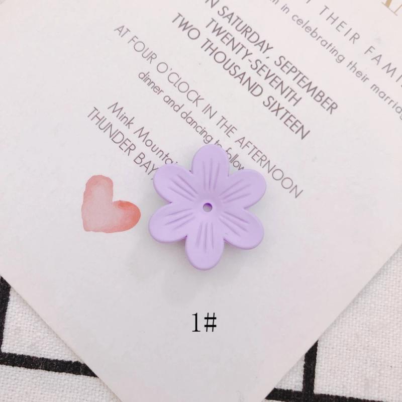 Resin Flower Child Hairpin Headdress Earring Kit
