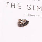 DIY Alloy Jewelry Accessories Eye Pendant