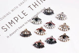 DIY Alloy Jewelry Accessories Eye Pendant