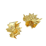 Copper Plated Warrior Hat Demon Warrior Crown DIY Jewelry Material 1pc