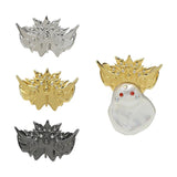 Copper Plated Warrior Hat Demon Warrior Crown DIY Jewelry Material 1pc