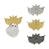 Copper Plated Warrior Hat Demon Warrior Crown DIY Jewelry Material 1pc