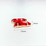 Crystal Butterfly Pendant Charms Necklace Earring Accessories