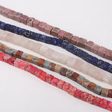Square Strawberry Crystal Bead for DIY Jewelry Necklace