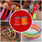 Colorful Nylon Knot Cord Thread DIY Hand Stitching Thread 1.5/2mm