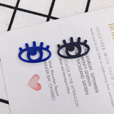 6pcs Funny Eyes Acrylic DIY Earrings Material