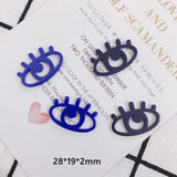 6pcs Funny Eyes Acrylic DIY Earrings Material