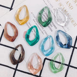 DIY Spring Water Drop Ring Pendant Accessories Material