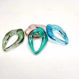 DIY Spring Water Drop Ring Pendant Accessories Material