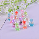 Y2K Conch Shell Bottle Charms - 10pcs DIY Goblet Pendants