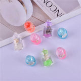 Y2K Conch Shell Bottle Charms - 10pcs DIY Goblet Pendants