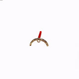 Custom Alloy Semicircle Earrings Accessories