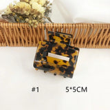 Acetic Acid Hair Clip Girl Temperament Small Back Head Shark Clip