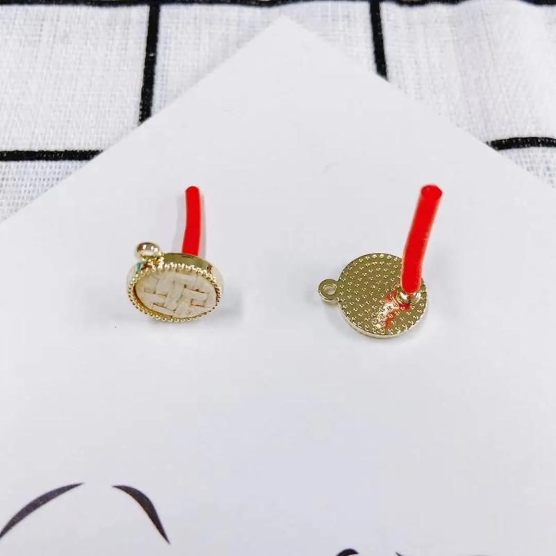 Japanese and Korean Silver Needle Earrings DIY Accessories