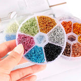 6mm Rainbow Jump Ring Set DIY Necklace Jewelry Making