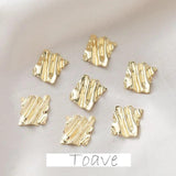 Corrugated Sheet Copper Pendant Earrings Necklace Bracelet