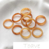 Hollow Dyed Resin Ring - DIY Hand-made Material Accessories