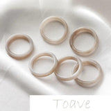 Hollow Dyed Resin Ring - DIY Hand-made Material Accessories