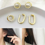 Pearl Ear Bone Clip for Non-Pierced Ears - DIY Earring Material