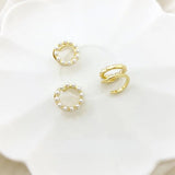 Pearl Ear Bone Clip for Non-Pierced Ears - DIY Earring Material