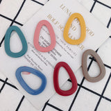 Resin Water Drop DIY Earrings Jewelry Accessories 6pcs