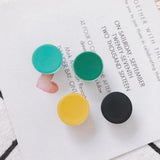 20pc Glass Round Wax Cord Women Jewelry Cabochon Earrings Supplies