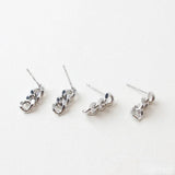 18K Copper Plated Earrings DIY Hand-Made Material Accessories