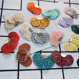 DIY Fabric Fan-Shaped Earrings Accessories Kit