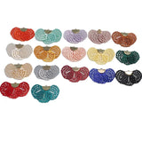 DIY Fabric Fan-Shaped Earrings Accessories Kit