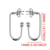 10pcs Lot Hypoallergenic Earrings Hooks Diy Earring Jewelry Making Supplies
