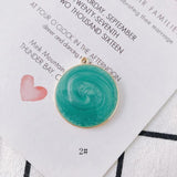 Alloy Round Pendant Earrings Accessories 4Pcs/Lot