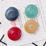 Alloy Round Pendant Earrings Accessories 4Pcs/Lot