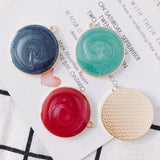 Alloy Round Pendant Earrings Accessories 4Pcs/Lot