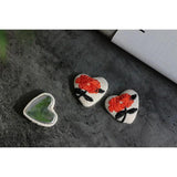Senhua Cloth Buckle DIY Earrings Material 4pcs