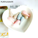 10pcs Multicolor Drop Shape Earrings Hair Accessories Keychain Pendant