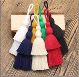 5PCS/Pack Mixed Silk Tassel Fringe Hanging Rope for DIY Curtain Access