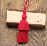 5PCS/Pack Mixed Silk Tassel Fringe Hanging Rope for DIY Curtain Access
