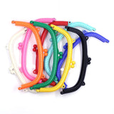 1Pc Kiss Clasp Lock Frame Plastic Candy Colorful For Purse Bag DIY Accessory