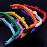 1Pc Kiss Clasp Lock Frame Plastic Candy Colorful For Purse Bag DIY Accessory