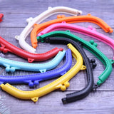 1Pc Kiss Clasp Lock Frame Plastic Candy Colorful For Purse Bag DIY Accessory
